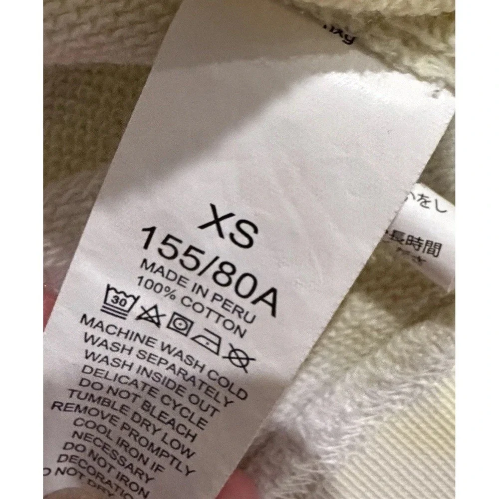 Kate Spade 100% Cotton Tie Dye Lightweight Crewneck  Sweatshirt Pullover Size XS